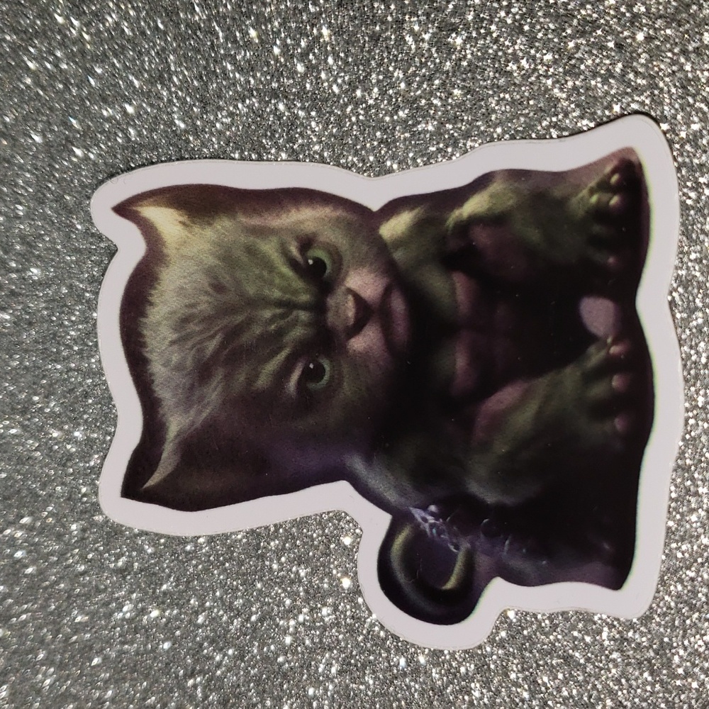 MARVEL Cat Avengers HULK Sticker waterproof Kitten